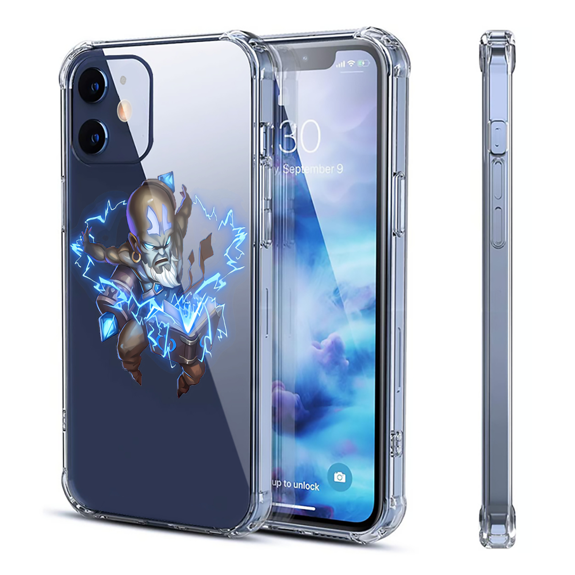 （画像用） リーグ・オブ・レジェンド League of Legends LOL 【iPhone 12シリーズ対応】透明スマホケース（クリアソフトケース）